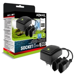 Timer AQUAEL Socket Link Duo- regolatore orario elettronico a due canali