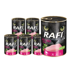 RAFI Gatto Adulto con Tacchino 12x400g