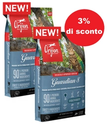 ORIJEN Guardian 8 Gatto 2x5,4 kg - 3% di sconto in un set