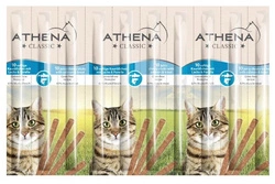 Athena Succulenti bastoncini da masticare con salmone e trota 50 g (10 bastoncini)