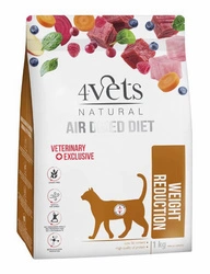 4Vets Natural Weight Reduction alimenti secchi per gatti in sovrappeso e obesi 1 kg
