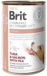 Brit Grain Free Veterinary Diet Dog Renal Tonno, salmone e piselli 400g