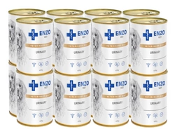 ENZO VET Urinary per le malattie del tratto urinario con pollo per cani 16x400g