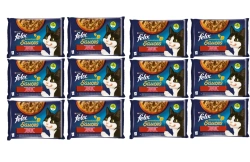 FELIX Sensations Sapori di Campagna in salsa di tacchino e agnello 4x85g