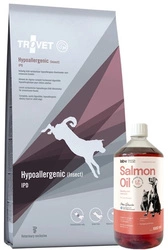 Trovet IPD Hypoallergenic Insect (per cani) 10kg & LAB V Olio di Salmone per cani e gatti 1000ml