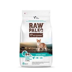 Vetexpert RAW PALEO STERILISED CAT 6 kg