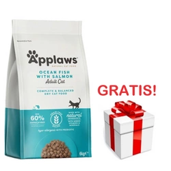 APPLAWS Complete Dry Adult Ocean Fish With Salmon 6kg + sorpresa per il gatto GRATIS