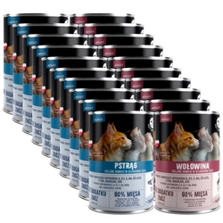 PetRepublic pezzetti in salsa Mix Flavours 20x400g per gatti