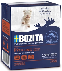 BOZITA Dog Junior Pollo morbido in gelatina 370g
