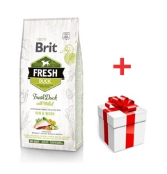 Brit Fresh Duck & Millet Adult Run & Work 12kg + una sorpresa per il vostro cane