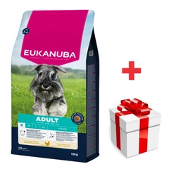 EUKANUBA Adult Small Breed Chicken 15kg + sorpresa per il cane