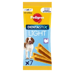 Pedigree Dentastix Light Dental Chews Razze medie Snack per cani 7 pezzi - 98 g