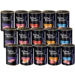 Dolina Noteci Premium per gatti Gusti misti 15x400g