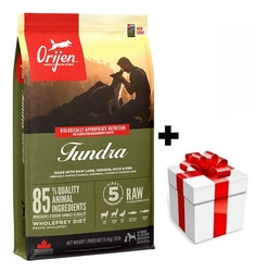 ORIJEN Tundra CANE 11,4kg + sorpresa per il cane GRATIS