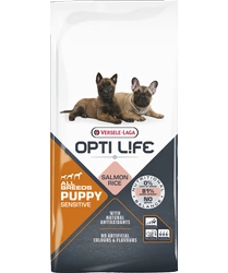 Versele-Laga Opti Life Cucciolo Salmone sensibile con riso 12,5 kg x2