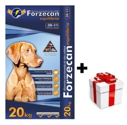 Forzecan Equilibrio 45% CARNE non OGM 20kg + sorpresa per il cane GRATIS