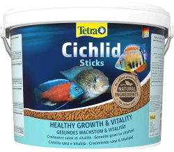 TETRA Cichlid Sticks 10l di mangime per pesci - secchiello