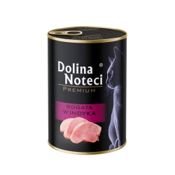 Dolina Noteci Premium per gatti ricco di tacchino 400g