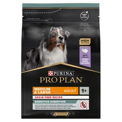 PRO PLAN Sensitive Digestion Medium & Large Adult cibo per cani ricco di tacchino 2,5 kg