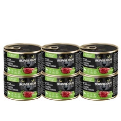 DOLINA NOTECI Super Rafi Cat P&F con selvaggina e cuori di pollo 6x185 g