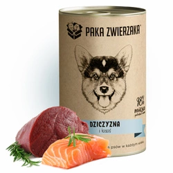 Paka Zwierzaka Cacciagione e salmone 400g