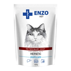 ENZO VET Hepatic Paté di pollame per gatti 100g