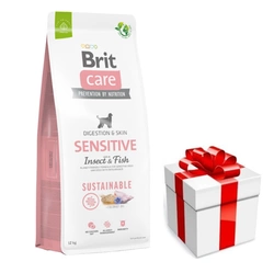 BRIT CARE Sustainable Sensitive Insect & Fish 12kg +sorpresa per il vostro cane - gratuita