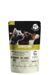 PetRepublic pezzi finemente tritati in una salsa delicata - agnello 100 g per un cane