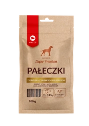 MACED Bastoncini di coniglio con mela e barbabietola 100g