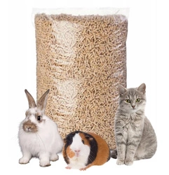 EcoPellet Lettiera ecologica in pellet di legno per gatto,   cavia, coniglio 15kg