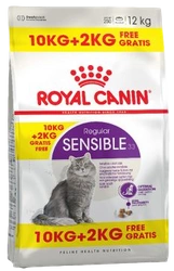 ROYAL CANIN Sensible 33 10kg + 2kg