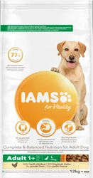 IAMS-Alimento secco per Vitality con pollo fresco per cani di razza grande 12 kg