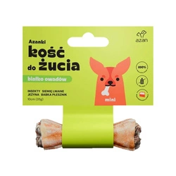 AZANKI Osso da masticare con insetti e semi per cani MINI 10 cm
