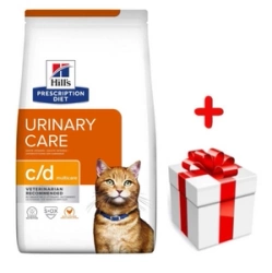 HILL'S PD Prescription Diet Feline c/d Multicare Pollo 3 kg + una sorpresa per il vostro gatto GRATIS!
