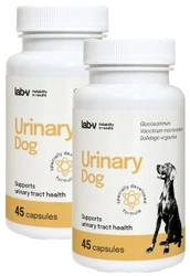 LAB-V Urinary Dog - Supporto per le infezioni del tratto urinario nei cani 2x45 capsule