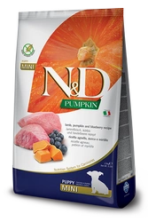 Farmina N&amp;D Pumpkin Grain Free Canine Puppy Mini Lamb&amp;Blueberry 7 kg
