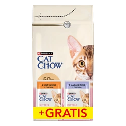 PURINA Cat Chow Kitten Alimento ricco di pollo 1,5 kg + 2 bustine GRATIS
