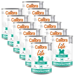 CALIBRA Dog Life Sensitive Salmone con riso 12x400g