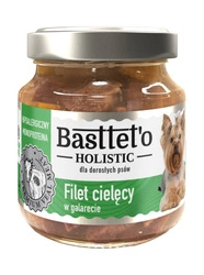 Basttet'o Holistic  Filetto di vitello in galette per cani 130g