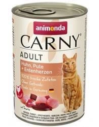 Animonda Cat Carny Adulti Cuori di pollo, tacchino e anatra 400g