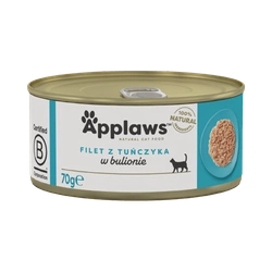 APPLAWS Tuna Fillet In Broth 70g