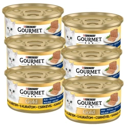 Purina Gourmet Gold mousse con pollo 6x85g
