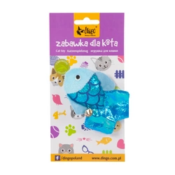 DINGO giocattolo per gatto pesce di peluche