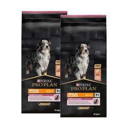 PRO PLAN Sensitive Skin Cibo per cani adulti di media e grande taglia ricco di salmone 2x14 kg