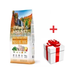 ARQUIVET FRESH - Alimento semi-umido per cani tacchino e pesce d'oceano 10 kg + una sorpresa per il vostro cane