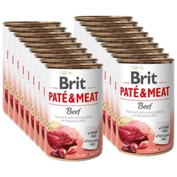 Brit Pate & Meat Con manzo 18x400g