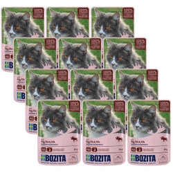 BOZITA Pezzi in gelatina con alce 12x85g