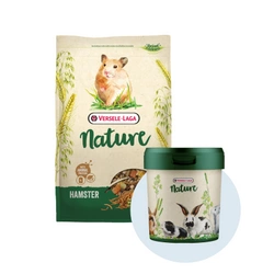 VERSELE-LAGA Hamster Nature 2,3kg + Contenitore per alimenti  GRATIS