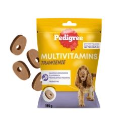 PEDIGREE Multivitamins Digestion, alimento complementare per cani adulti, gusto pollo 180 g