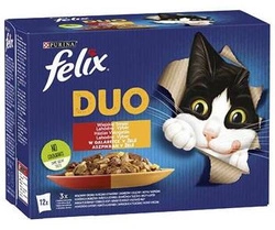 FELIX Duo Aromi di campagna in gelatina; 12x85g